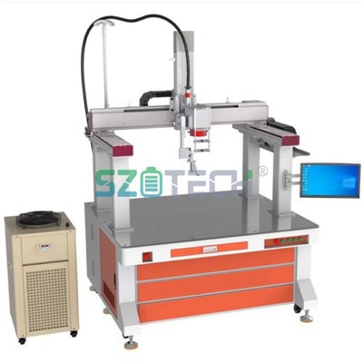 Lithium Batterie Schweißmaschinn 1500w 2000w 3000w Voll zouene Automatesch Plattform Laser Schweißmaschinn